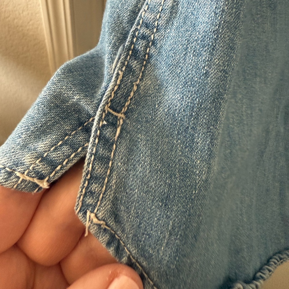 Girls Old Navy Tori Denim Dress - Picture 3 of 9